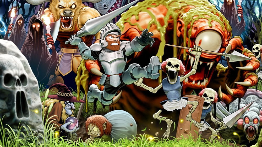 Four Mega Drive games, including Ghouls 'n Ghosts, available on Switch