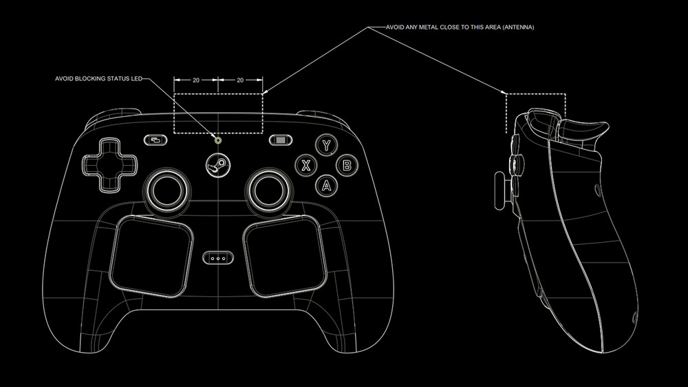 Valve a rendu public les fichiers CAO du Steam Controller et du Puck