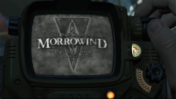 Fallout 4: una mod permette di giocare a Morrowind tramite il Pip-Boy