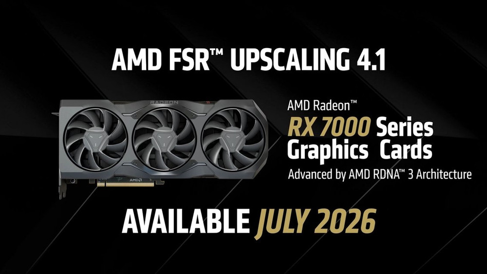AMD bestätigt, dass FSR 4.1 im Juli für die RX 7000-GPUs verfügbar sein wird