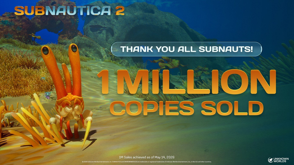 Subnautica 2 acaba de ser lançado e já vendeu um milhão de cópias