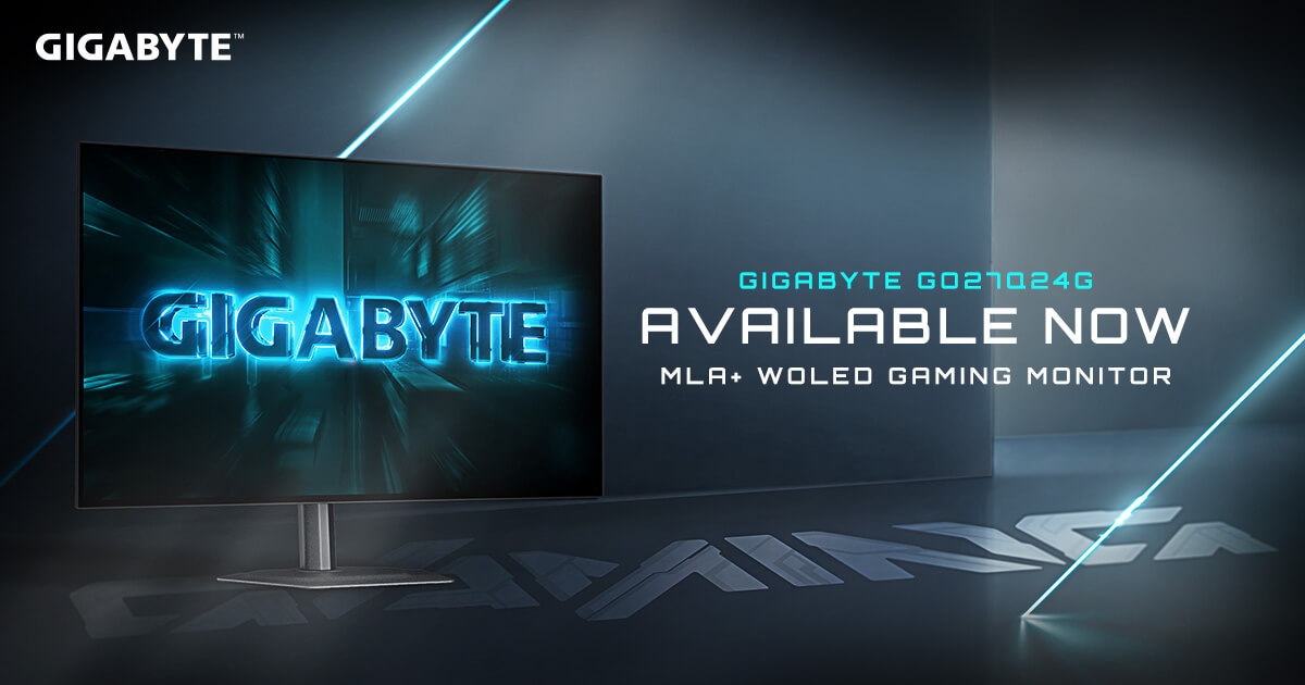 GIGABYTE GO27Q24G: Monitor WOLED 27 Inci dengan Harga Terjangkau Rp6 Jutaan