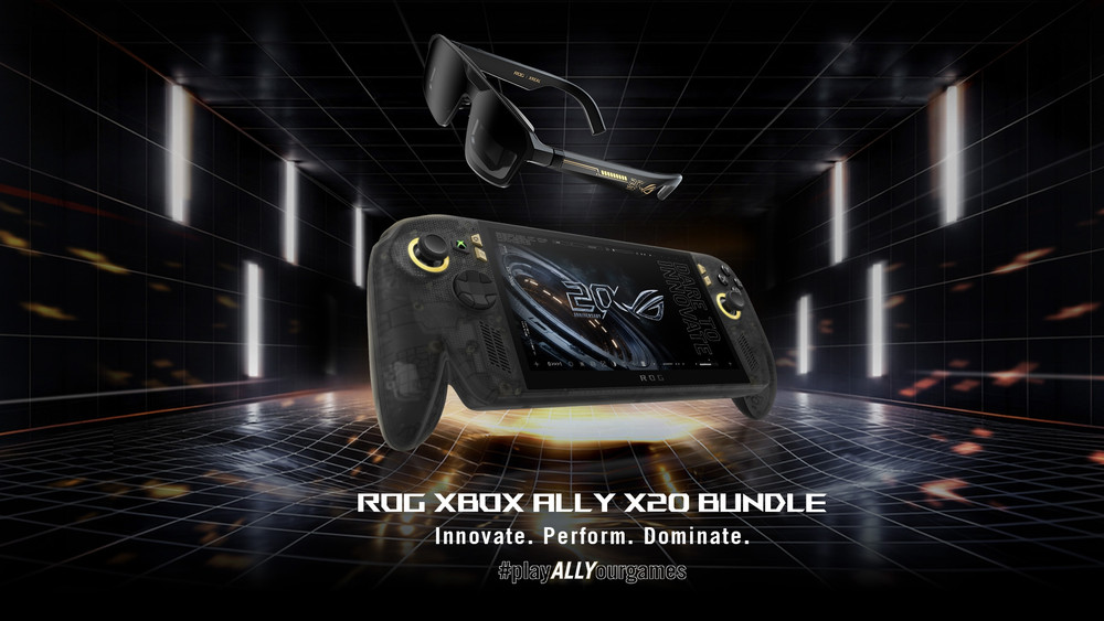 ASUS anuncia a ROG XBOX Ally X20 com um ecrã OLED maior e um novo visual