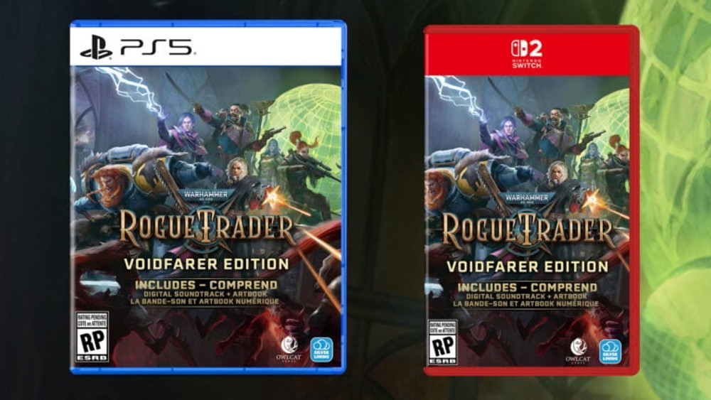 Für Warhammer 40.000: Rogue Trader – Voidfarer Edition erscheint eine physische Version für PS5 und Switch 2