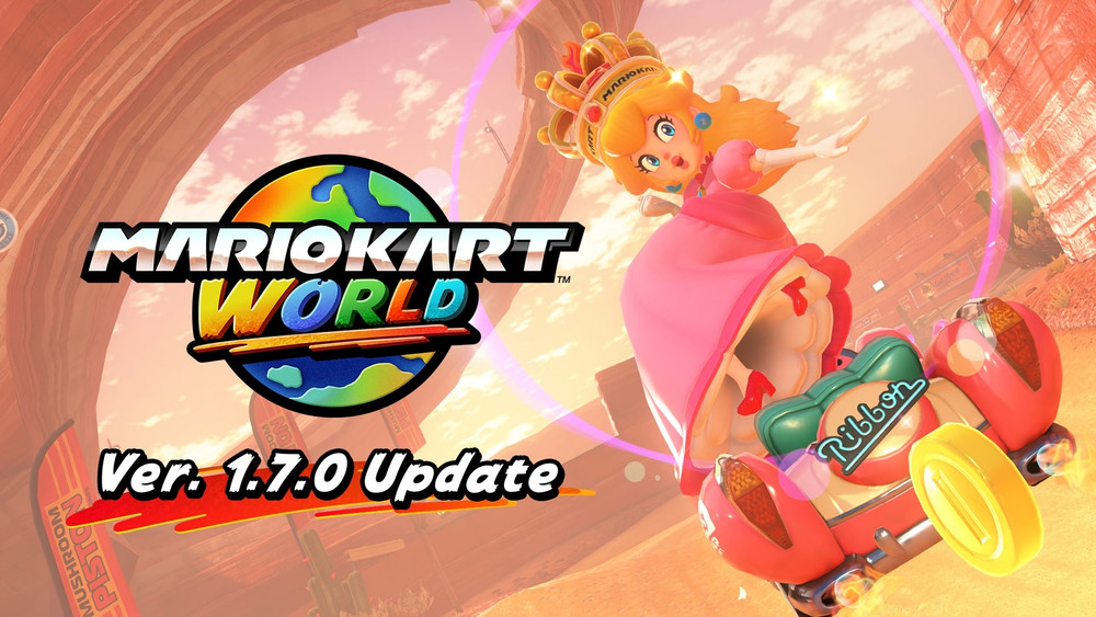 Mario Kart World cuenta con varias novedades gracias a la actualización gratis 1.7.0