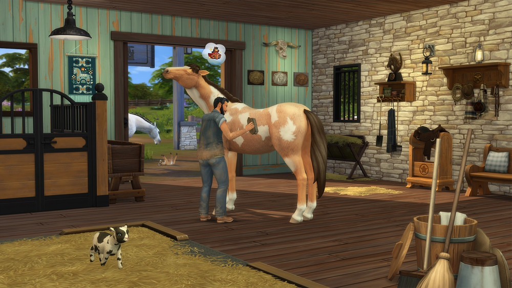 Das Die Sims 4-Pack "Landhaus leben" zeigt sich in der Tiefe