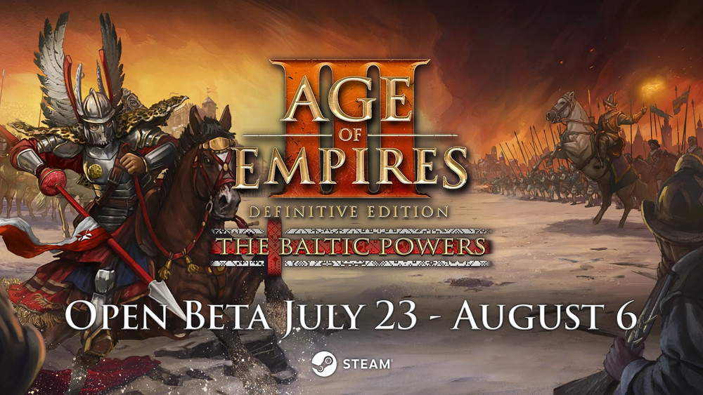 Although it was cancelled, the Baltic Powers DLC for Age of Empires III: Definitive Edition releases on September 10