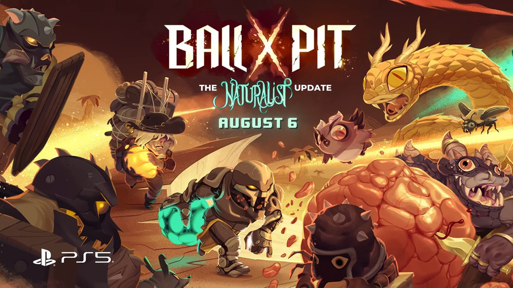 Il 6 agosto BALL x PIT riceverà il suo “The Naturalist Update” gratuito