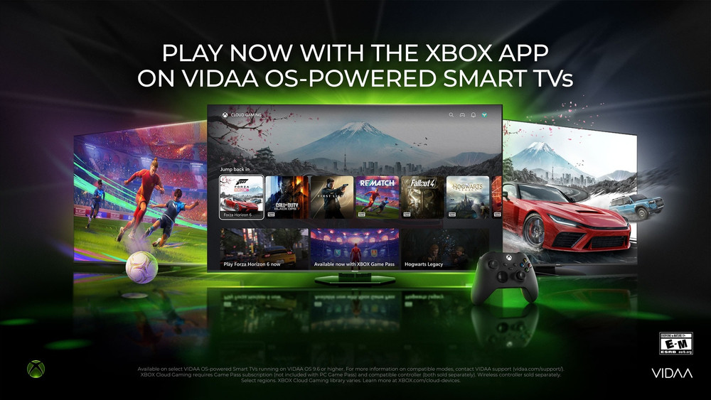 L'app XBOX arriva sui televisori Hisense e su quelli con il sistema operativo VIDAA