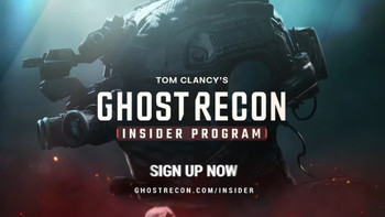 Ubisoft announces the new Ghost Recon and launches an insider program