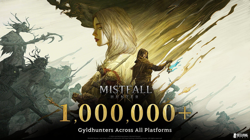 Mistfall Hunter: 1 millón de jugadores, modo para un jugador y hoja de ruta revelada