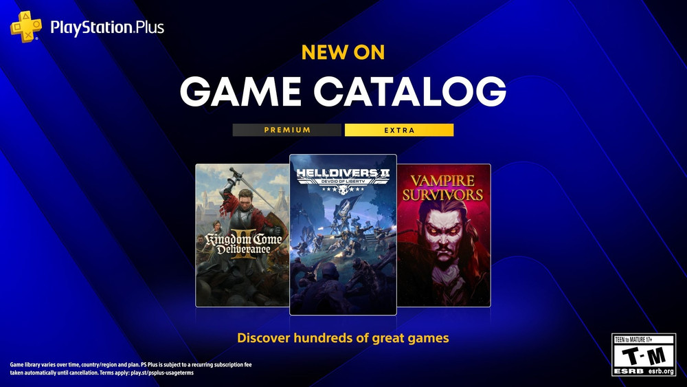 Coming soon to PlayStation Plus: Helldivers 2, Kingdom Come Deliverance 2, Hell is Us, and more