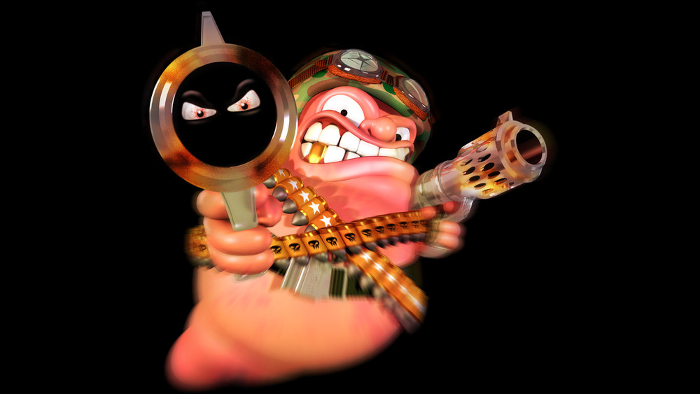 Worms Galactic Tactics from Absolutely Games has leaked
