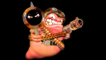 Worms Galactic Tactics from Absolutely Games has leaked