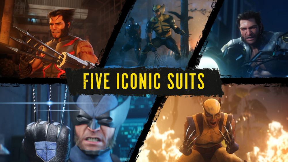 Marvels Wolverine zeigt die fünf Outfits seiner Deluxe-Edition