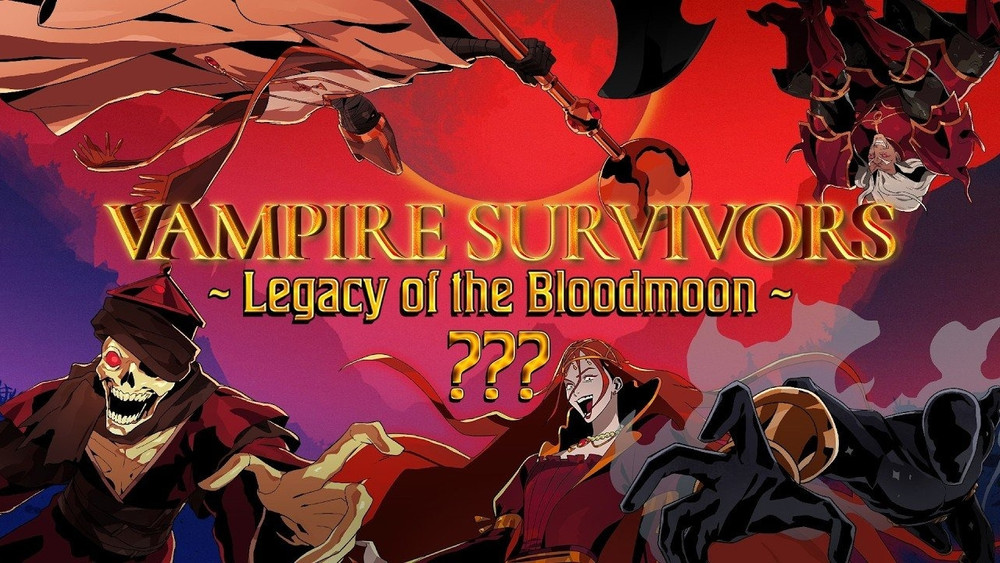 A expansão Legacy of the Bloodmoon para Vampire Survivors chega a 28 de agosto