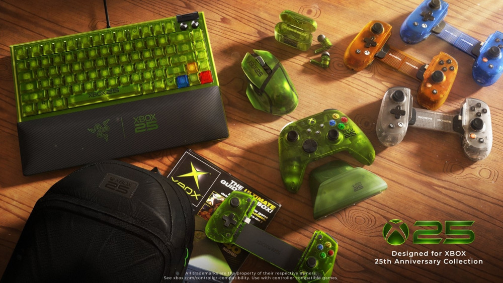 XBOX celebra sus 25 años con una serie de nuevos accesorios