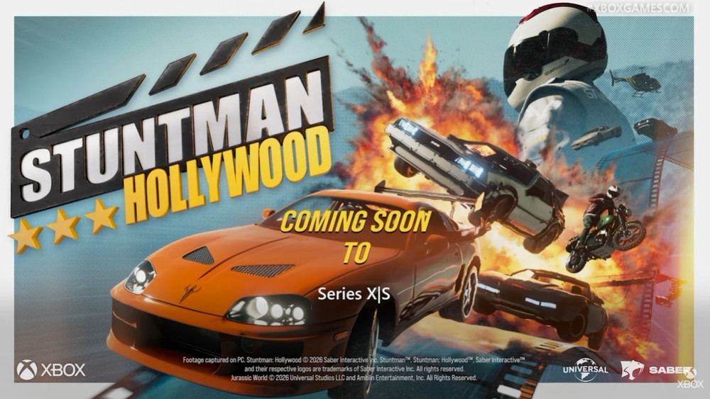 Saber Interactive kündigt Stuntman: Hollywood – Jurassic World an