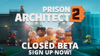 Prison Architect will have a new closed beta on September 9