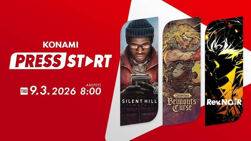 Konami Press Start: Der Publisher stellt am 3. September seine Neuheiten vor