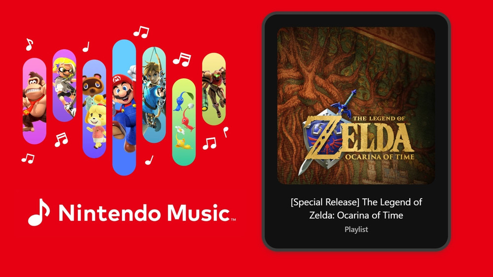 Das Hauptthema von The Legend of Zelda: Ocarina of Time Remake ist über Nintendo Music erhältlich