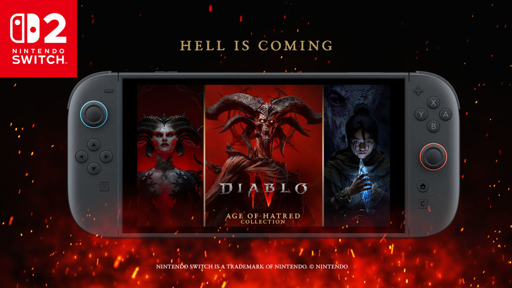 Diablo IV a été confirmé sur Switch 2 pour le 15 septembre