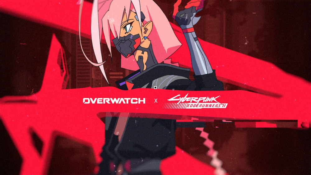 Un crossover tra Overwatch e Cyberpunk: Edgerunners uscirà nel 2027
