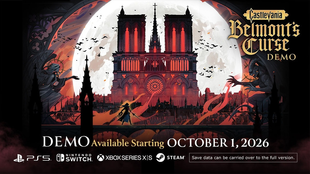 Castlevania: Belmont's Curse profite d'une démo sur consoles et PC
