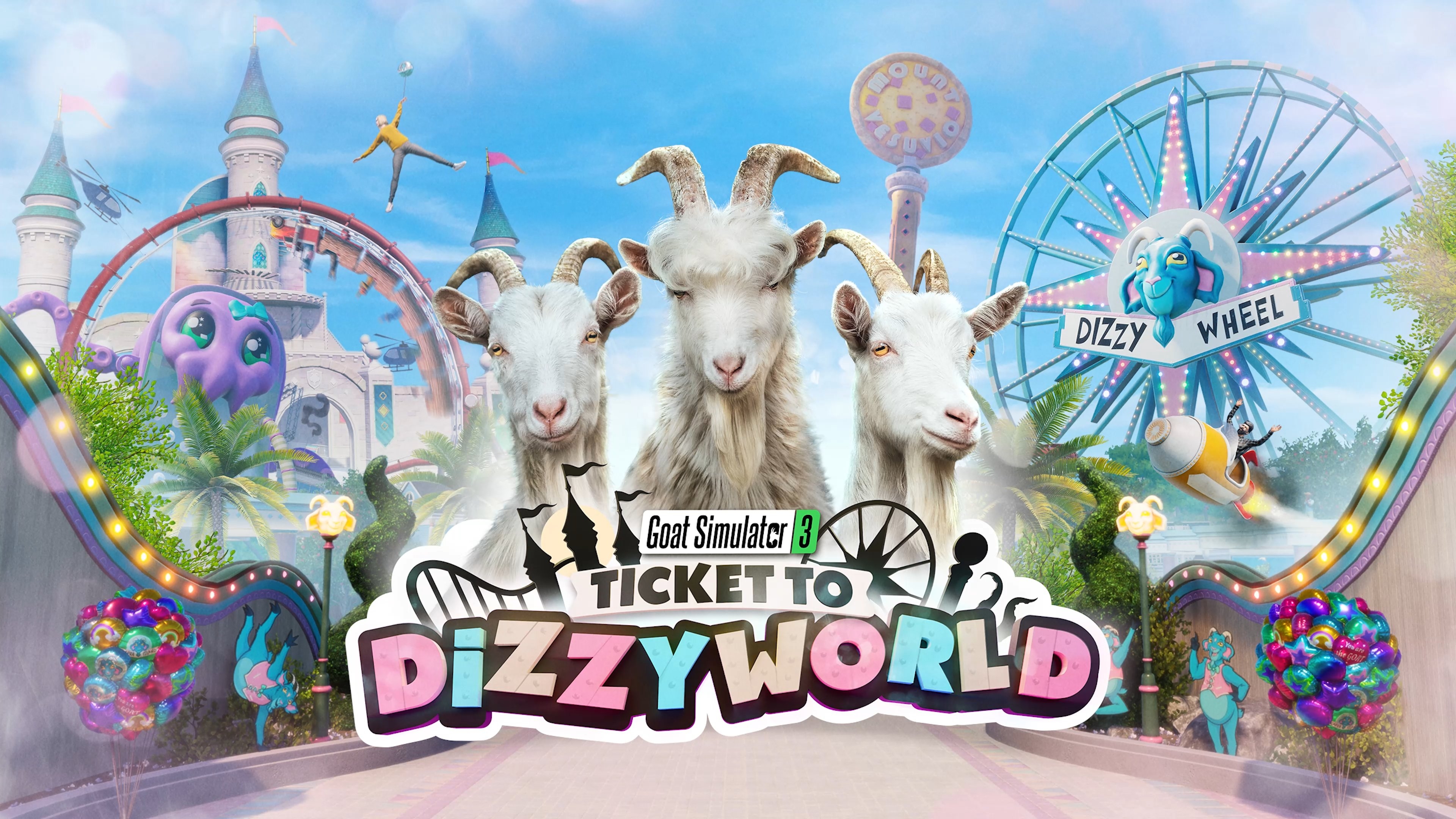El DLC «Ticket to Dizzyworld» de Goat Simulator 3 saldrá el 19 de ...