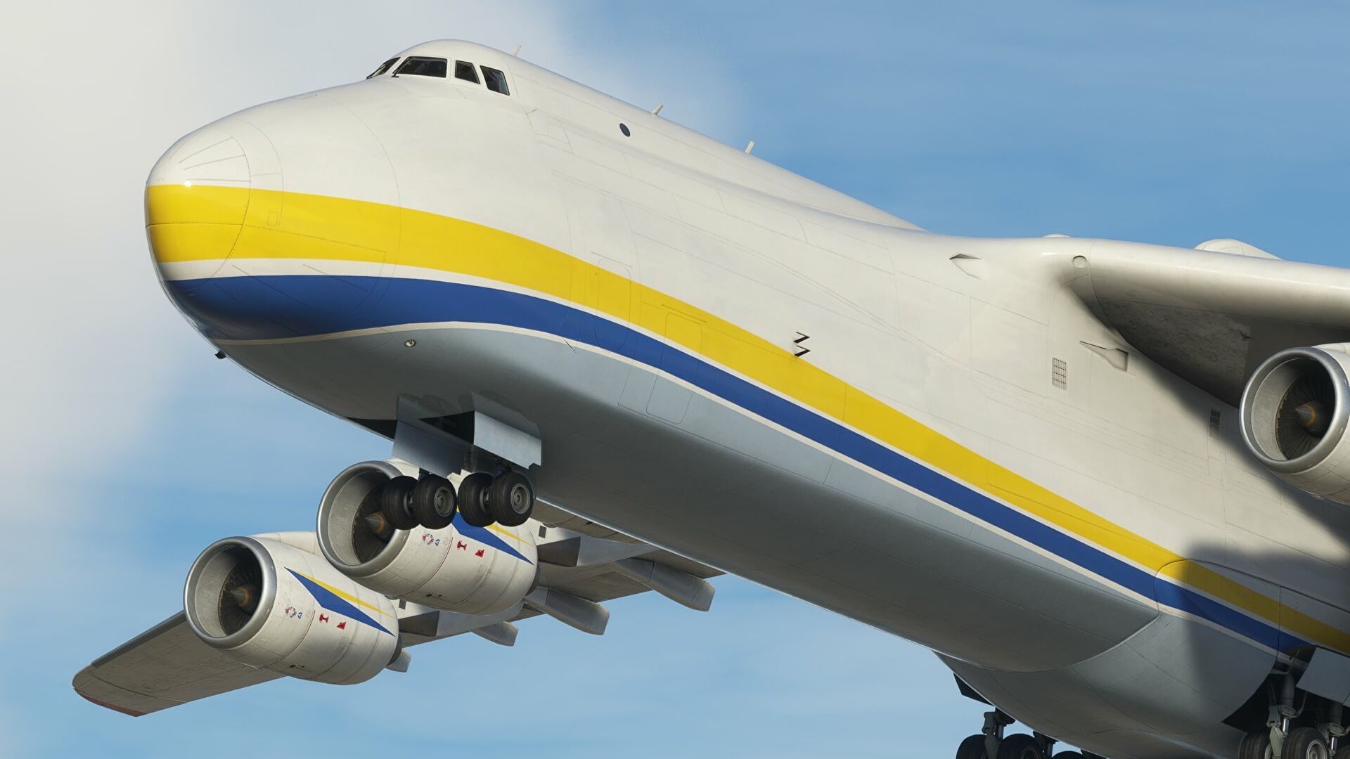 Antonov An225 Mriya Hercules Flugzeug Replik Maßstab 1