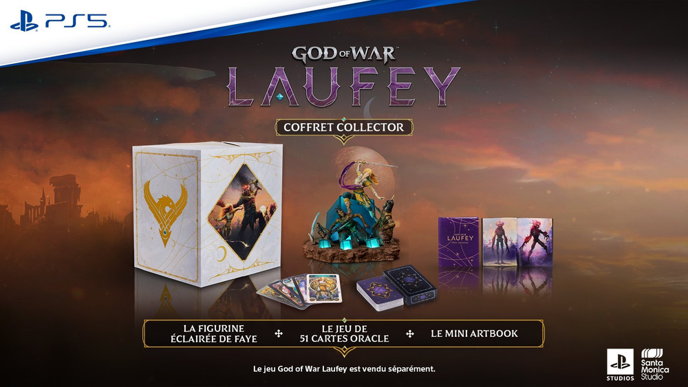 God of War Laufey revela a sua Collector's Edition (sem o jogo) por 149,99€