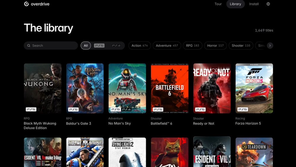 Sony encerra a Overdrive, uma loja que oferecia jogos gratuitos para PS4 e PS5... mas já está de volta