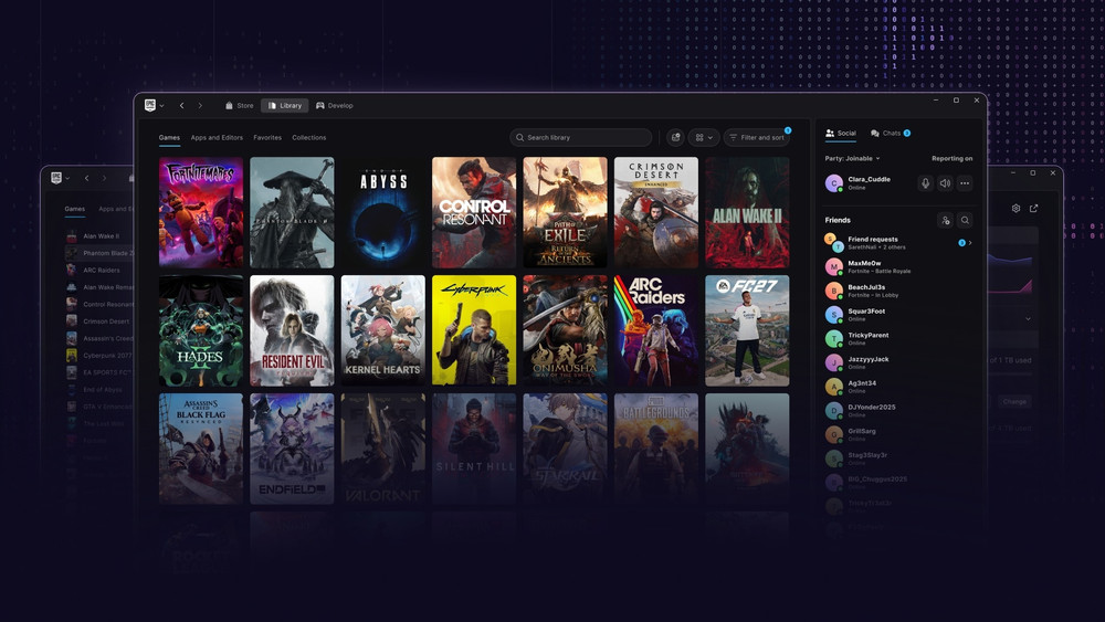 Epic Games anuncia que o seu novo launcher é mais rápido do que a Steam