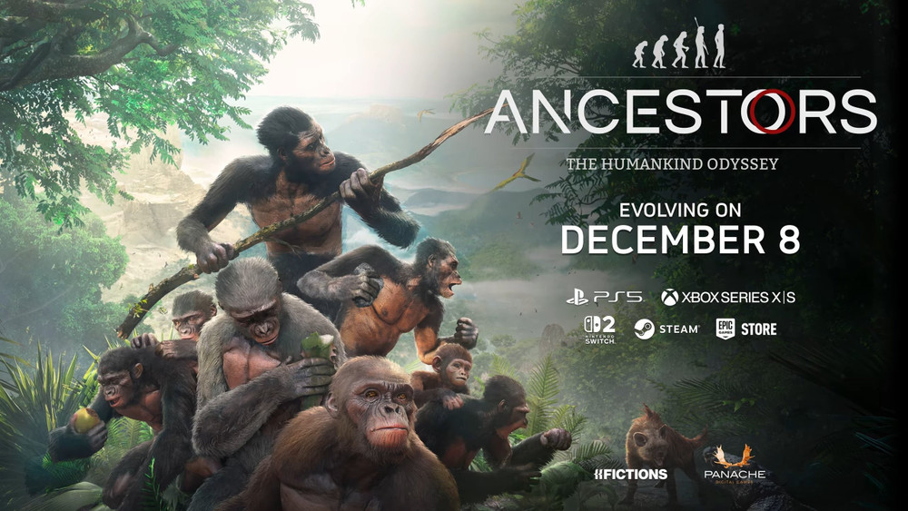 Ancestors: The Humankind Odyssey arrive sur PS5, XBOX Series et Switch 2 le 8 décembre