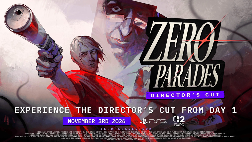 ZERO PARADES: Director’s Cut uscirà anche su Switch 2 il 3 novembre