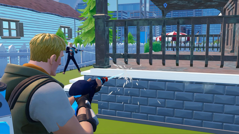 Fortnite recebeu conteúdo inspirado em PowerWash Simulator