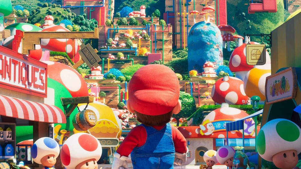 Descubre el póster de la película Super Mario Bros.
