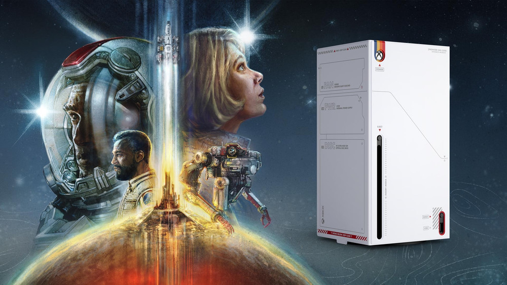 La Xbox Series X va accueillir un habillage aux couleurs de Starfield