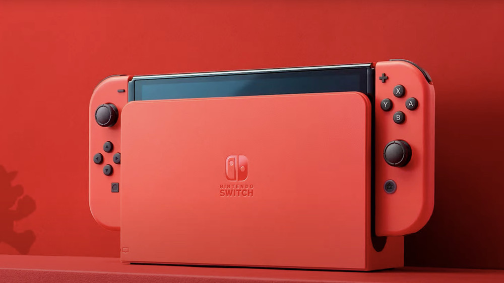 La Nintendo Switch OLED Mario Edition (rossa) è in arrivo dal 6 ottobre