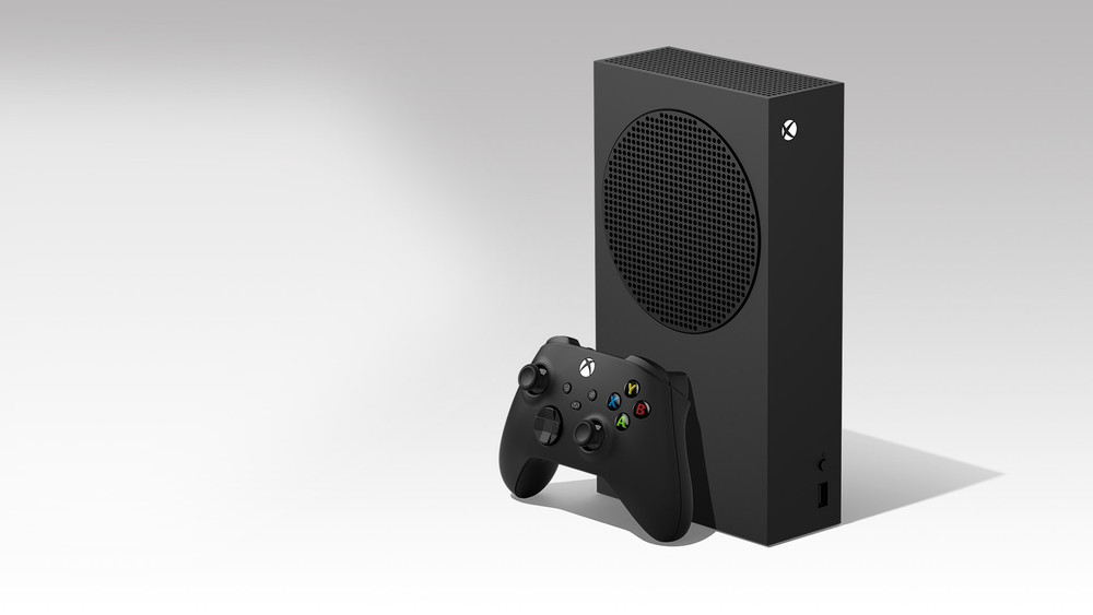 Die Xbox Series S (schwarz) mit 1 TB Speicherplatz ist für 349 € erhältlich