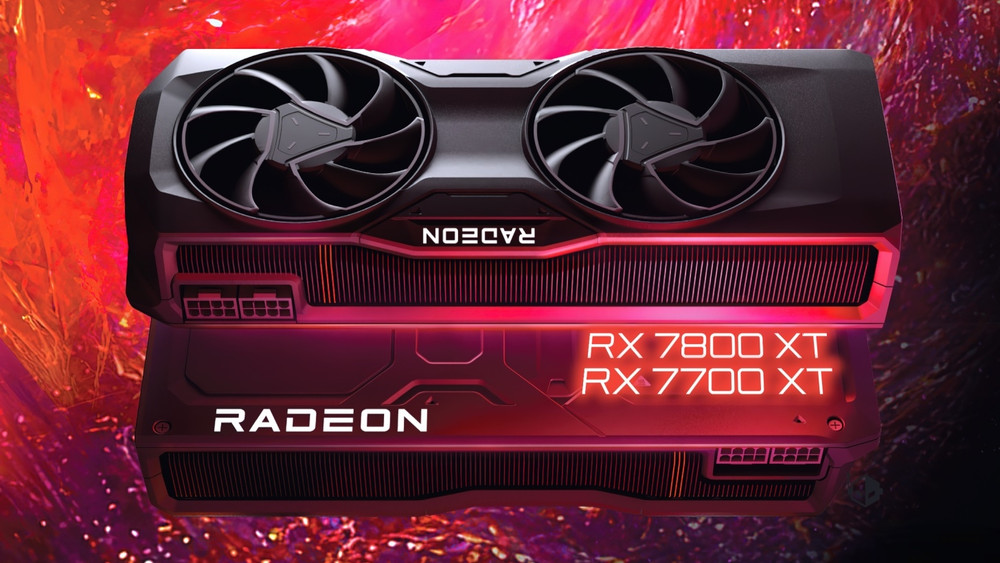 Die Grafikkarten AMD RX 7800 XT und RX 7700 XT sind für 549 € bzw. 489 € erhältlich