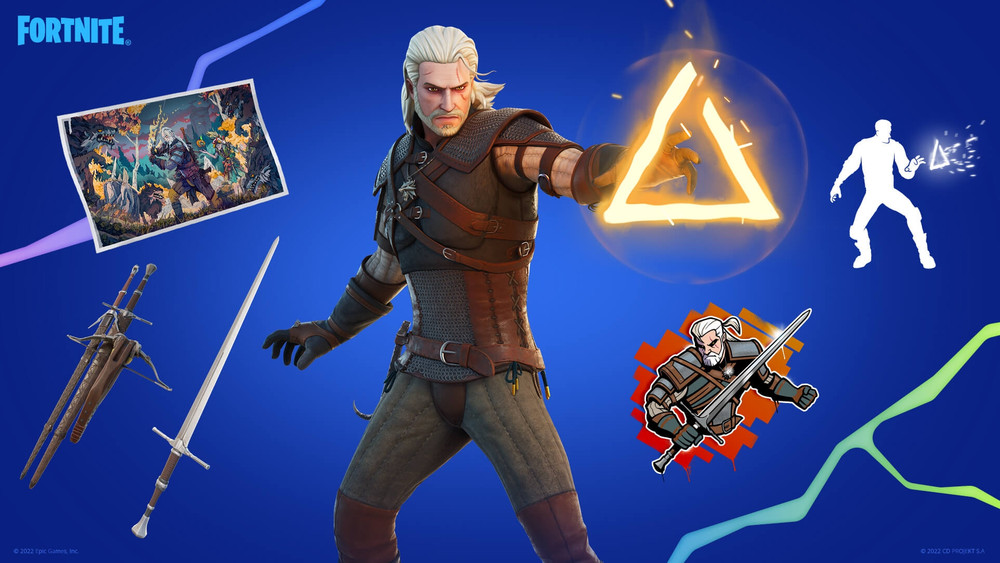 Geralt de Rivia ya está disponible en Fortnite