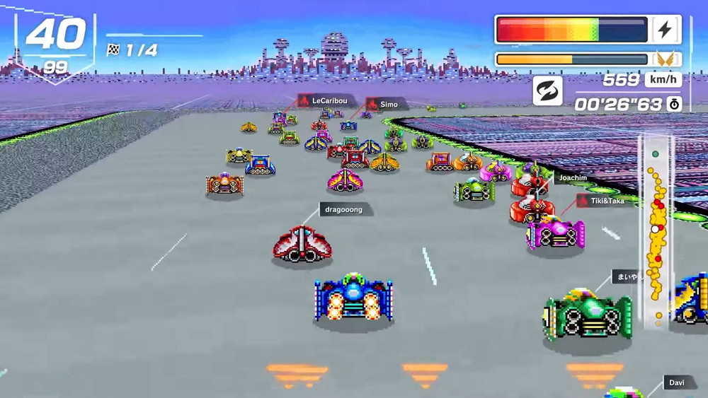 Le battle royale F-Zero 99 est disponible dès maintenant sur Switch