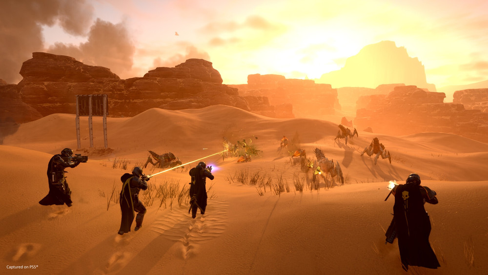 Gioco cooperativo per Helldivers II