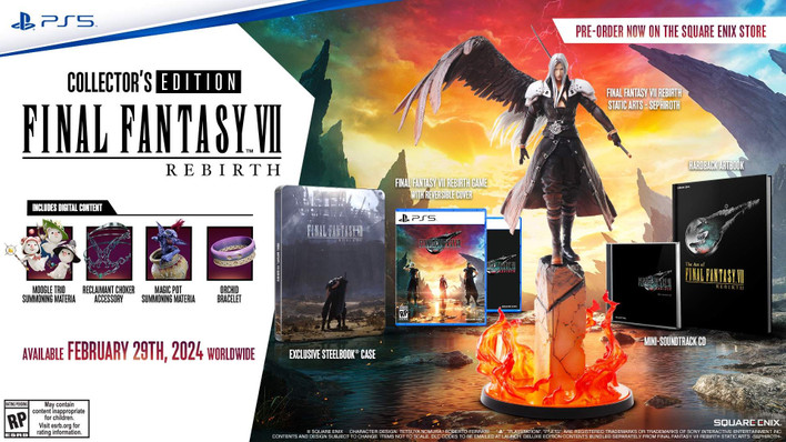 Final Fantasy VII Rebirth: Große Collector's Edition für 379,99