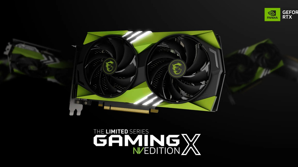 MSI lanza la GeForce RTX 4060 Gaming x NV Edition en una edición limitada de 6.000 unidades
