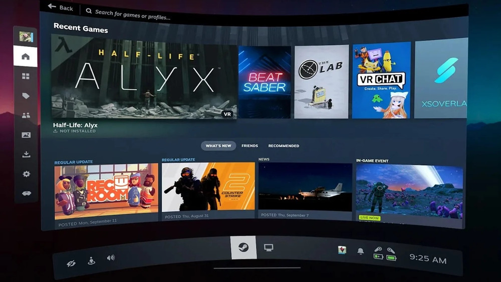 Ya está disponible la actualización 2.0 para SteamVR