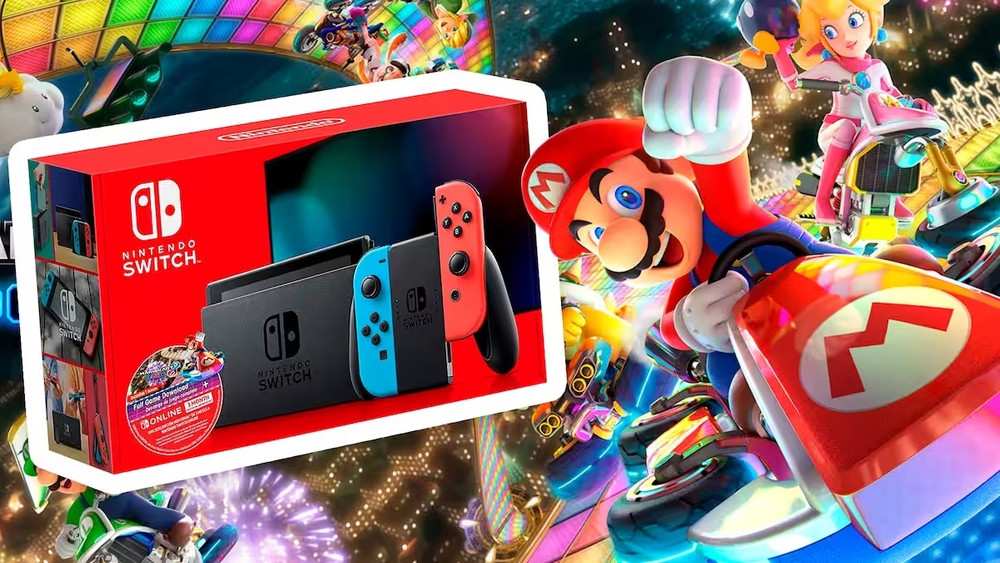 A Nintendo Switch OLED + Mario Kart 8 Deluxe bundle could be