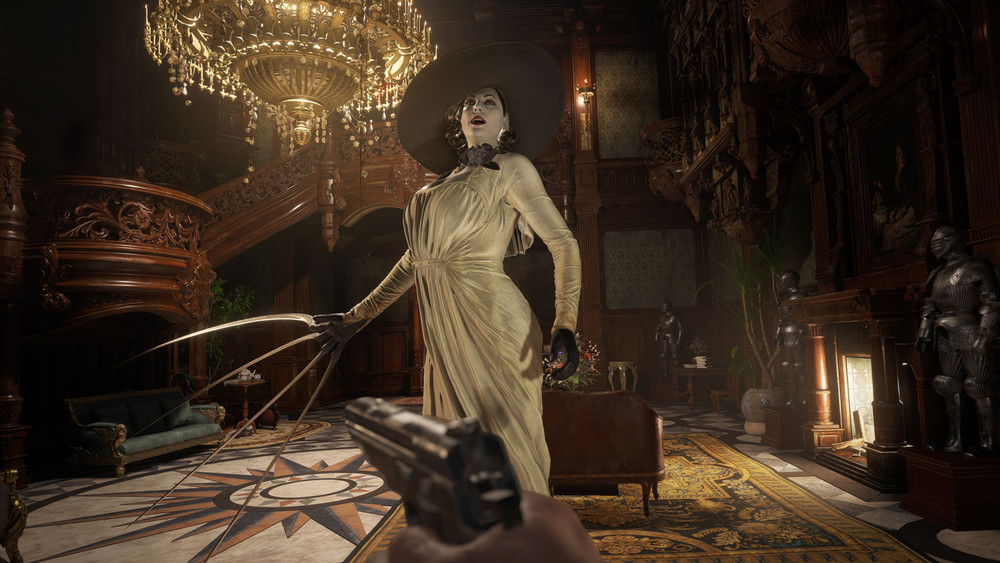 Some VR gameplay for Resident Evil Village