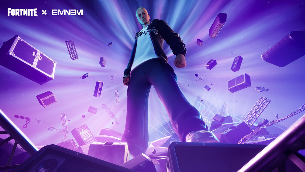 Eminem estará en el evento del Big Bang de Fortnite